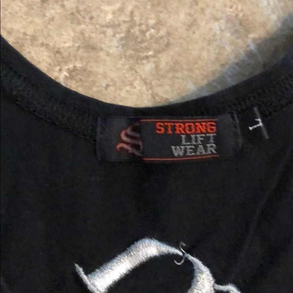 Strong Lift Wear - Muscle Back Workout Shirt - Picture 2 of 3